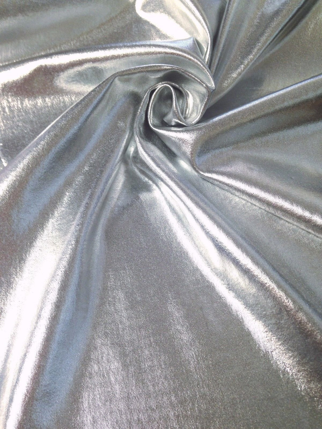 Reconstructed Denim/metallic Skirt